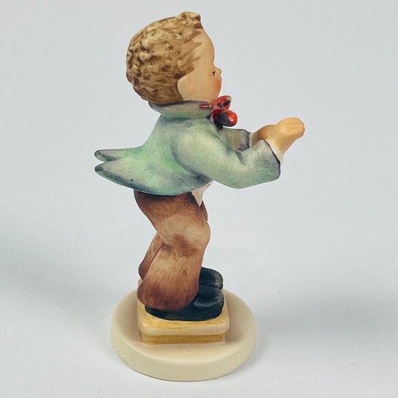 Vintage 1985 Goebel Hummel Band Leader 3.35" Figurine 129 4/0 TMK 6 - Picture 5 of 9